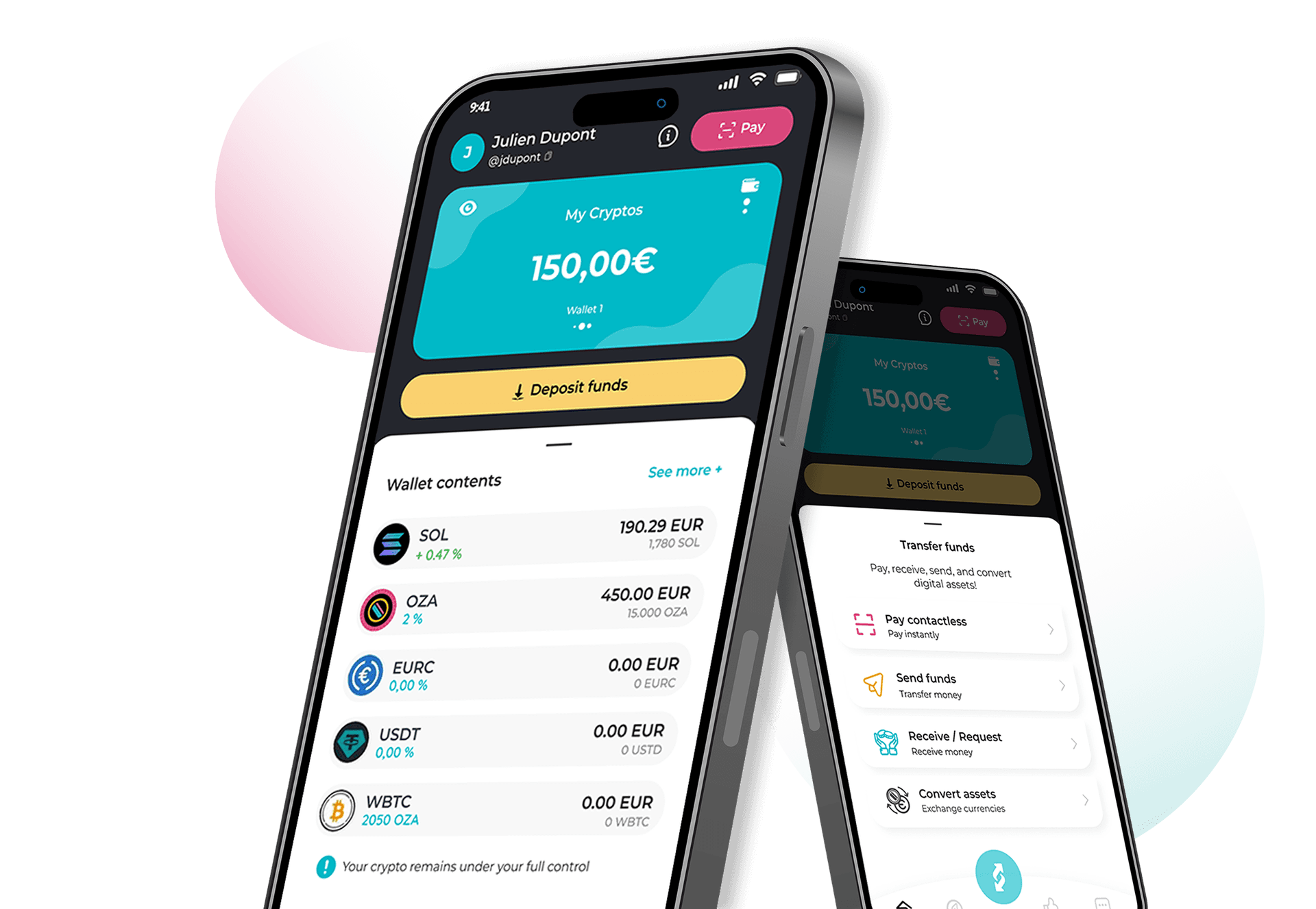 Ozapay app on phones